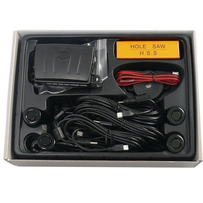 4 Eye Reverse Sensor Kit in Matt Black for Caravan and Motorhome Nova - Dynamic Drive