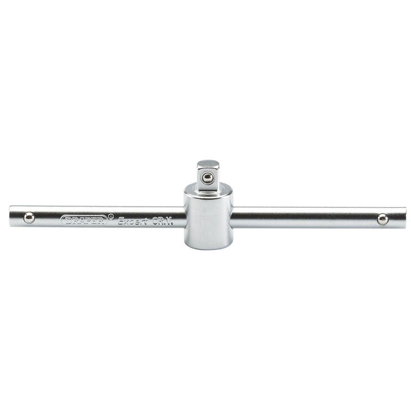Draper Satin Chrome Sliding T Bar, 1/4" Sq. Dr. 16786 Draper - Dynamic Drive