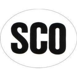 W4 Sco Sticker Large Oval 37153 W4 - Dynamic Drive