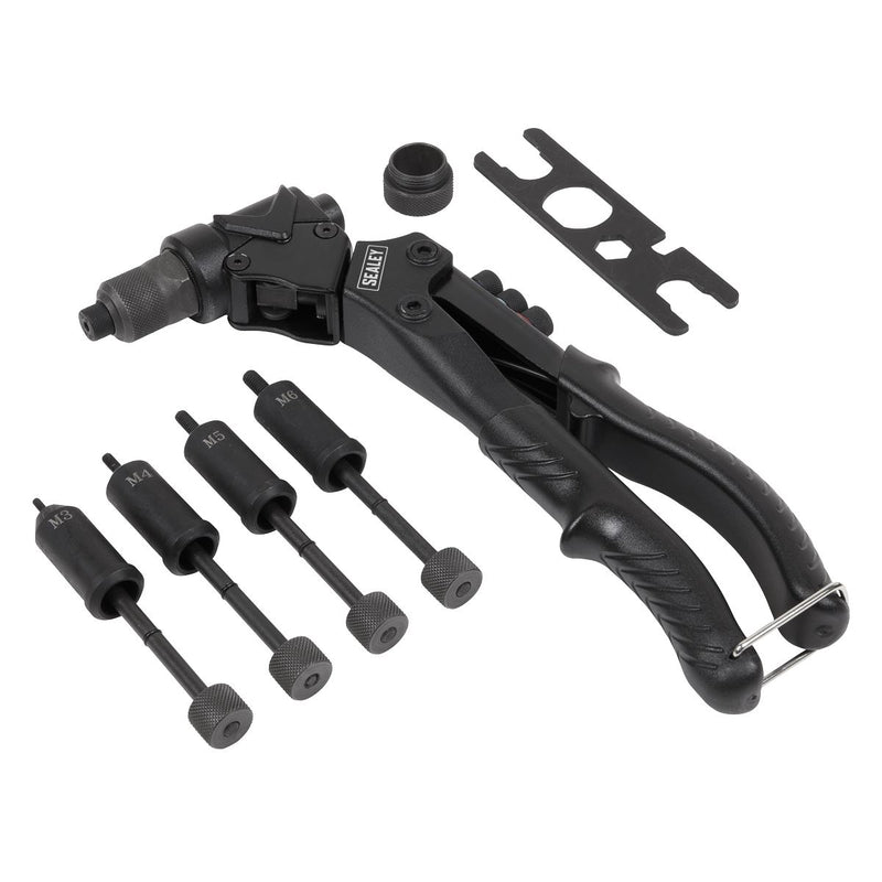 Sealey 2-in-1 Riveter with Swivel Head AK3992 Sealey - Dynamic Drive