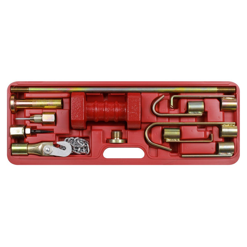 Sealey Heavy-Duty Slide Hammer Kit 10pc DP90 Sealey  - Dynamic Drive