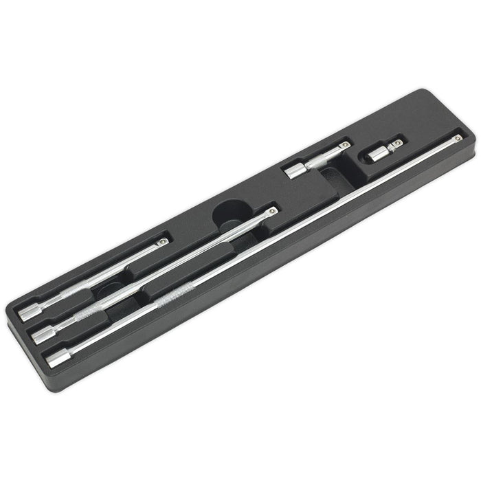 Sealey Extension Bar Set 5pc 3/8"Sq Drive AK6341 Sealey - Dynamic Drive
