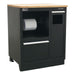 Sealey Premier Premier Corner Storage System with Oak Worktop 1.7m APMSCOMBO6W Sealey Premier - Dynamic Drive