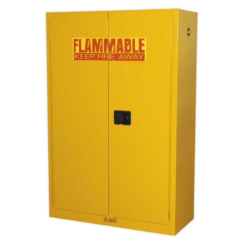 Sealey Flammables Storage Cabinet 1095 x 460 x 1655mm FSC10 Sealey - Dynamic Drive