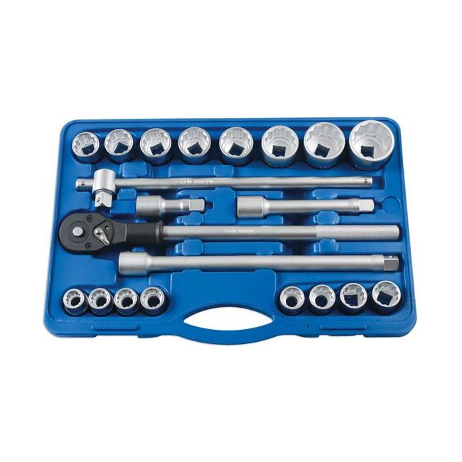 Laser Socket Set 3/4"D 21pc 6854 Laser - Dynamic Drive