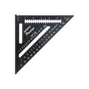 Faithfull Prestige Quick Square Black Aluminium 178mm (7in) Faithfull - Dynamic Drive