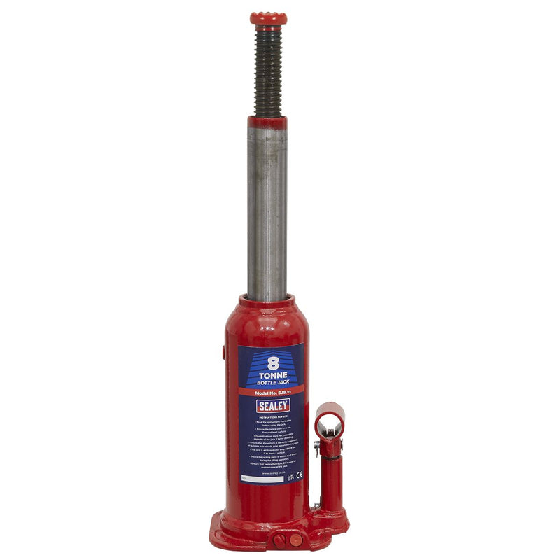 Sealey Bottle Jack 8 Tonne SJ8 Sealey - Dynamic Drive