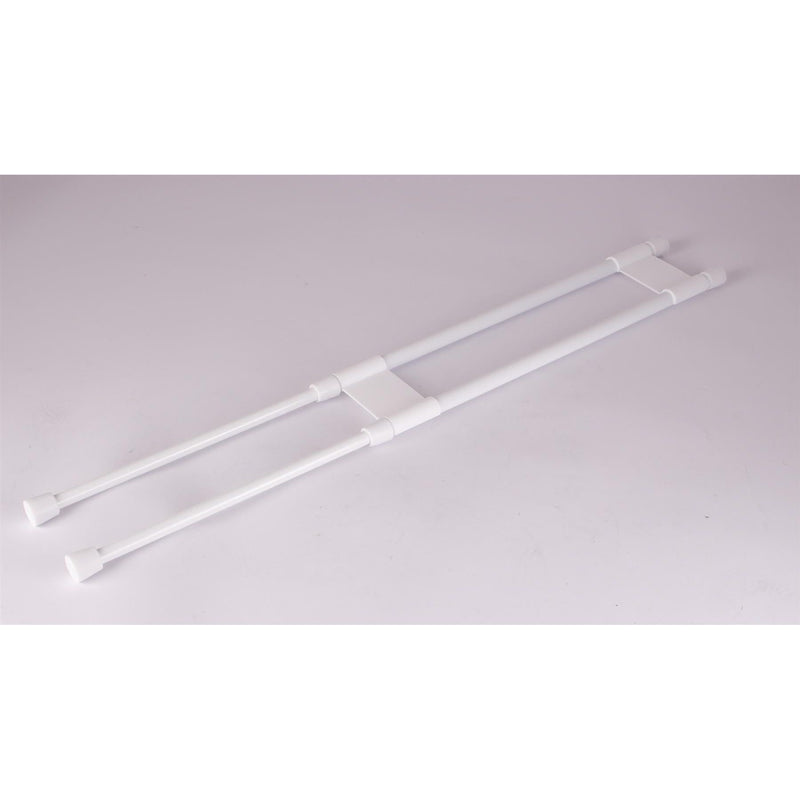 Caravan Motorhome Boat RV Cupboard Fridge Double Retaining Bars 40.5 - 71cm Via Mondo  - Dynamic Drive