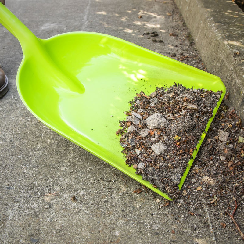 Sealey General-Purpose Polypropylene Shovel with 690mm Handle SS10 Sealey - Dynamic Drive