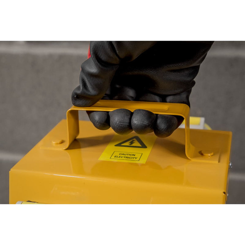 Sealey CEE 4-Way Splitter Box 1.5mm Cable 16A Plug WSSB16 Sealey - Dynamic Drive