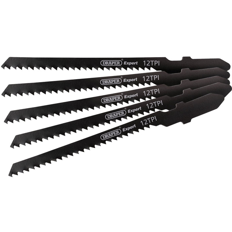 Draper DT119BO Jigsaw Blades, 83mm (5 Piece) 81723 Draper - Dynamic Drive