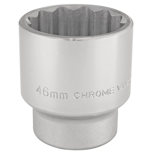 Draper 12 Point Socket, 3/4" Sq. Dr., 46mm 16706 Draper - Dynamic Drive