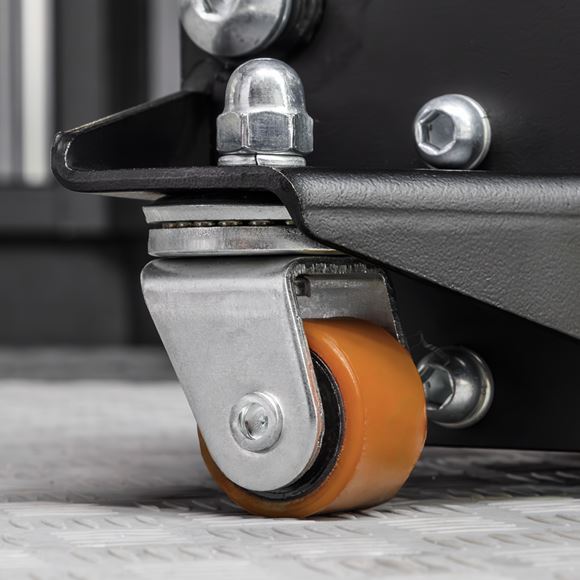 Sealey Trolley Jack 3tonne Rocket Lift Orange 3040AO Sealey  - Dynamic Drive