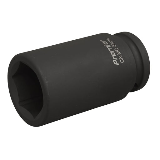 Sealey Impact Socket 33mm Deep 3/4"Sq Drive IS3433D Sealey - Dynamic Drive