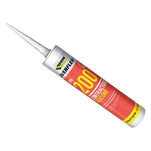 Everbuild Sika Everflex® LMA 200 Contractor's Silicone 295ml Brown Everbuild Sika - Dynamic Drive