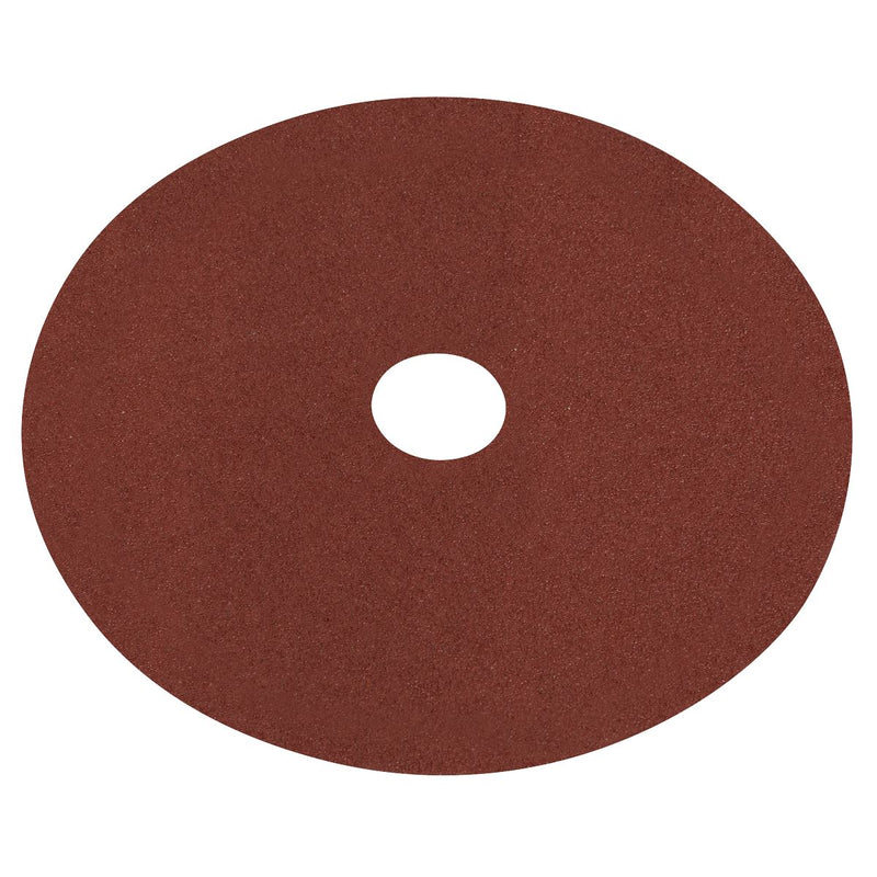 Sealey Fibre Backed Disc100mm 60Grit Pack of 25 WSD460 Sealey - Dynamic Drive
