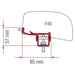 Fiamma F40 Van Adapter Kit Nissan Nv350 98655Z041 Fiamma - Dynamic Drive