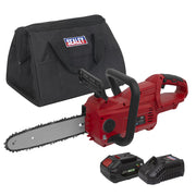Sealey Cordless Chainsaw 25cm 20V 4Ah SV20 Series Kit CP20VCHSKIT1 Sealey - Dynamic Drive
