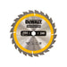 Dewalt Power Tools Portable Construction Circular Saw Blade 184 x 16mm x 24T DeWALT Power Tools - Dynamic Drive