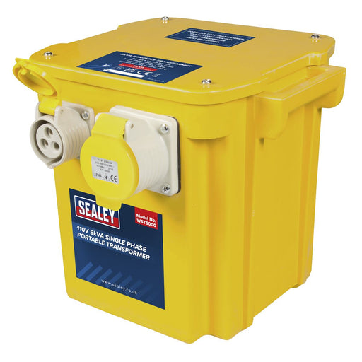 Sealey Portable Transformer 5kVA WST5000 Sealey - Dynamic Drive