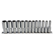 Bluespot Tools 3/8in Drive Deep Socket Set, 13 Piece BlueSpot Tools - Dynamic Drive