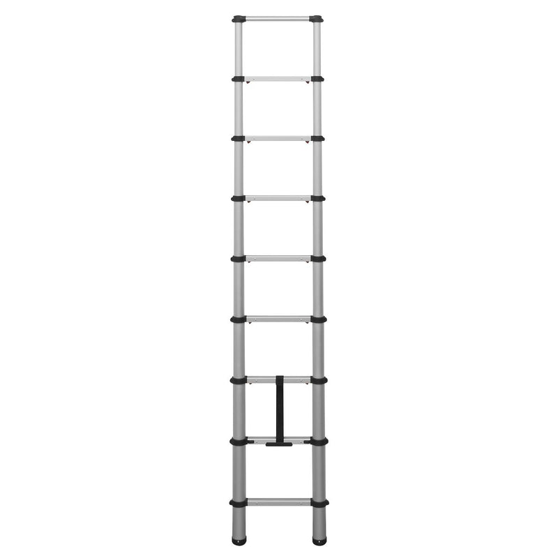 Sealey Aluminium Telescopic Ladder 9-Tread EN 131 ATL09 Sealey - Dynamic Drive