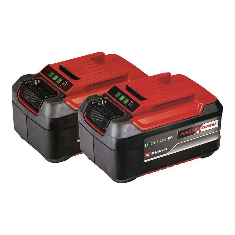 Einhell Power X-Change Battery Twin Pack 18V 5.2Ah Li-ion Einhell - Dynamic Drive