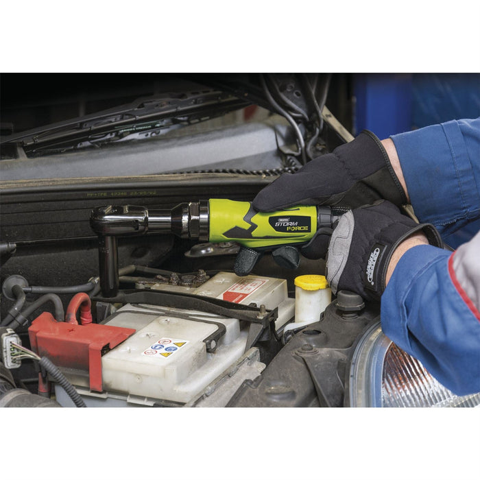Draper Storm Force Air Ratchet with Composite Body, 1/2" Sq. Dr. Draper - Dynamic Drive