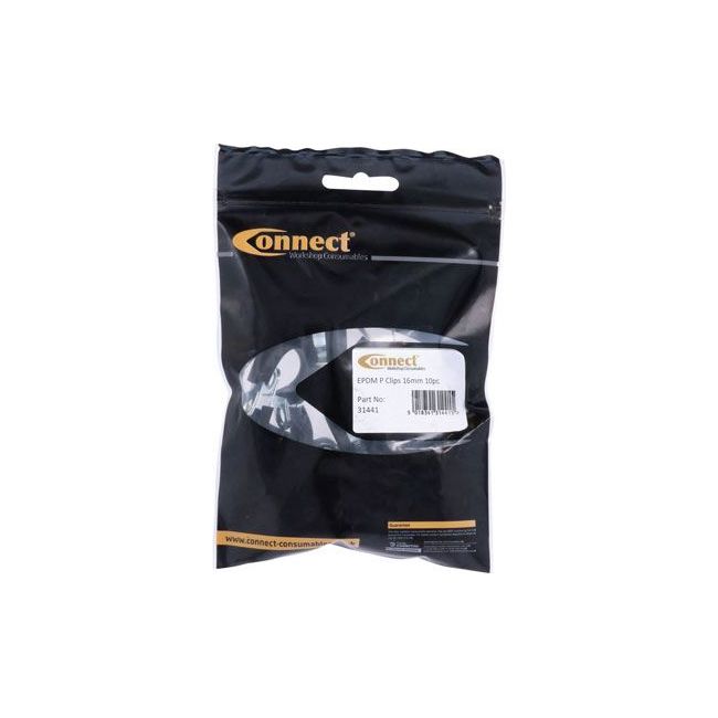 Connect Rubber Lined P Clips 16mm 10pc 31441 Tool Connection - Dynamic Drive
