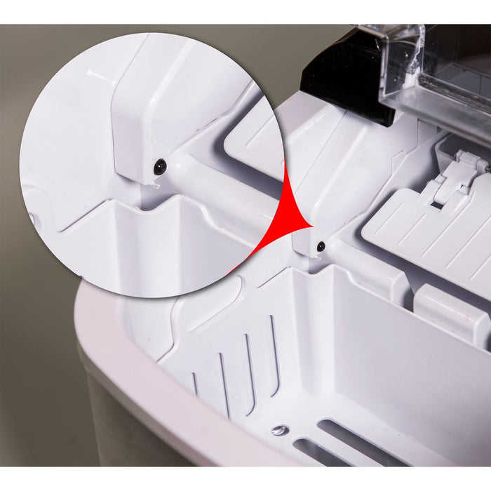 Baridi Ice Cube Maker with LED Display & 10 Minute Freeze Baridi  - Dynamic Drive