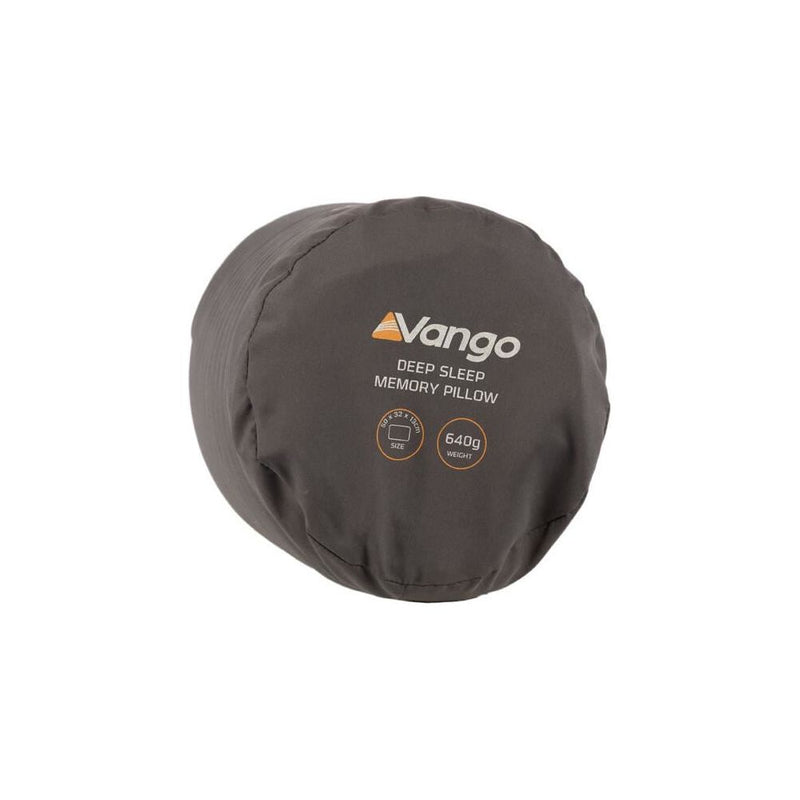 Vango Deep Sleep Memory Pillow Sleeping Bag Shadow Grey Vango - Dynamic Drive