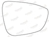Summit Stick-On Standard Mirror Glass fits Ford Focus 18 on RHS Summit - Dynamic Drive