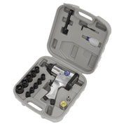 Sealey Air Impact Wrench Kit with Sockets 1/2"Sq Drive SA2/TS Sealey - Dynamic Drive