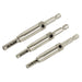 Sealey Self-Centring Chamfered Hinge Drill Set 3pc AK3HD Sealey - Dynamic Drive
