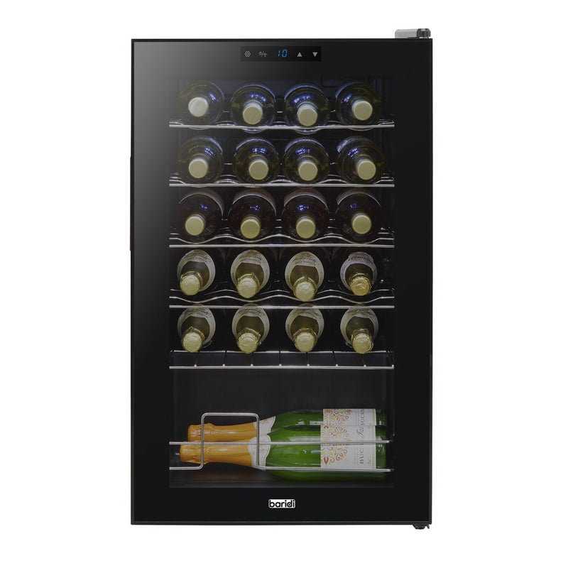 Baridi 24 Bottle Tabletop Wine Fridge & Cooler DH9 Baridi - Dynamic Drive