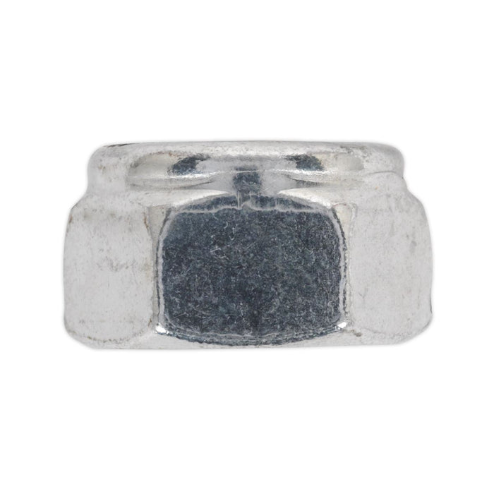 Sealey Nylon Lock Nut M12 Zinc DIN 982 Pack of 25 NLN12 Sealey  - Dynamic Drive