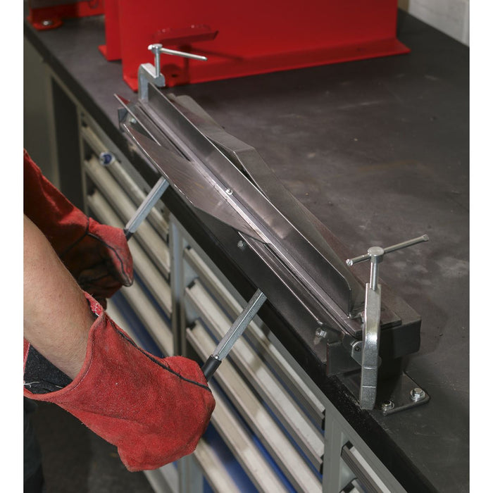 Sealey Sheet Metal Folder Vice/Bench Mounting 700mm TS01 Sealey  - Dynamic Drive