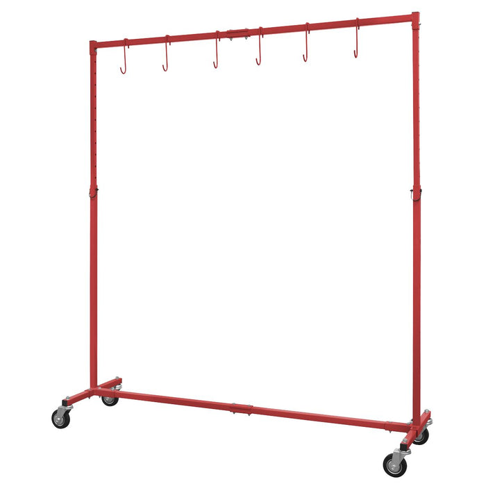 Sealey Adjustable Paint Hanger 1.95m MK80 Sealey - Dynamic Drive