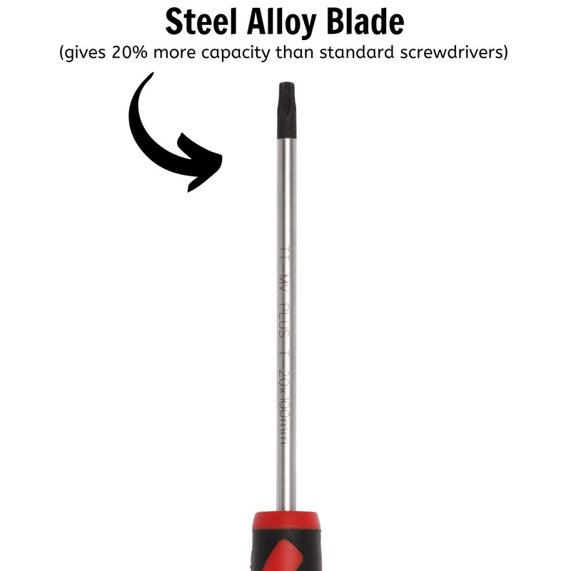 Teng Tools TX Screwdriver TX20 x 100mm M Teng Tools - Dynamic Drive