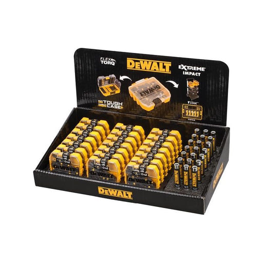 Dewalt Power Tools Display of 21 Extreme PZ2 x 25mm Tic Tac Box with 21 Magnetic Holders DeWALT Power Tools - Dynamic Drive