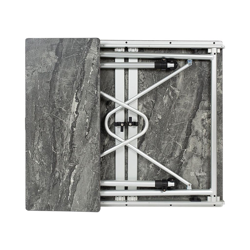 Travellife Sorrento Table Extendable Honeycomb Dark Grey 80/110/140Cm 2129380 Travellife - Dynamic Drive
