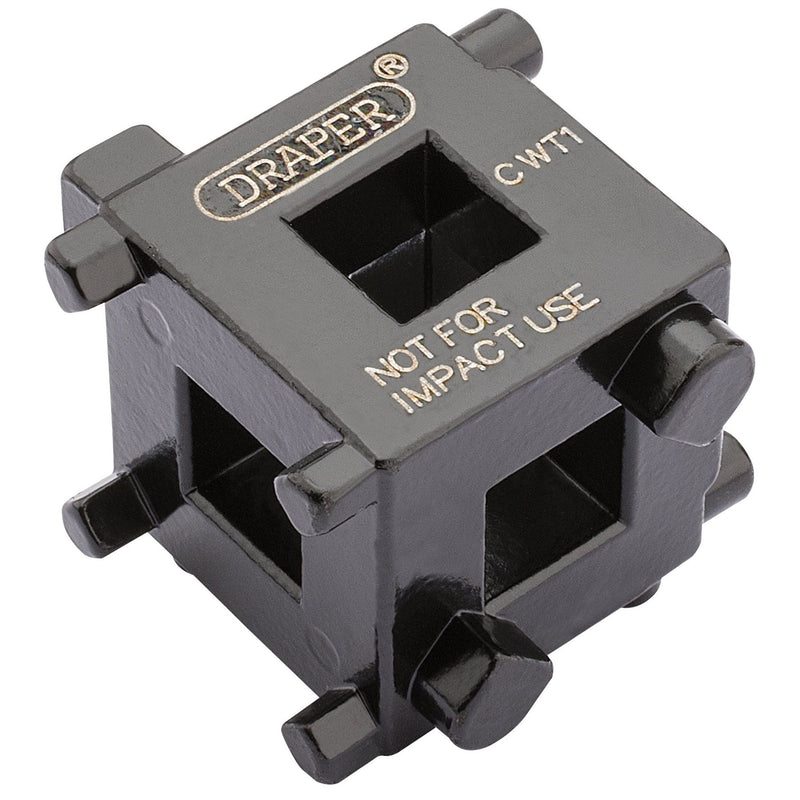 Draper Brake Caliper Wind Back Cube, 3/8" Sq. Dr. 52334 Draper - Dynamic Drive