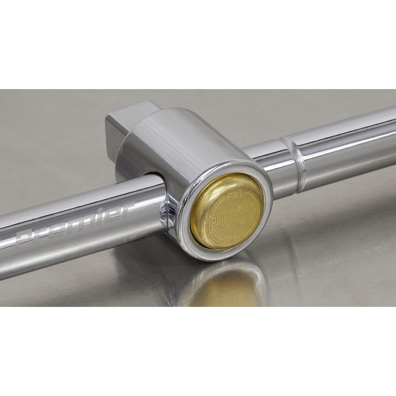 Sealey Locking Sliding T-Bar 250mm 1/2"Sq Drive AK6378 Sealey - Dynamic Drive