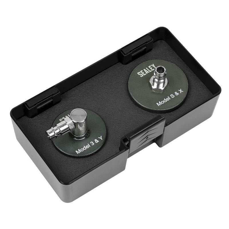 Sealey Brake Pressure Bleeder Cap Set for Tesla VS0204T Sealey - Dynamic Drive