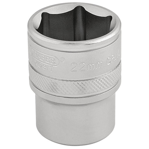 Draper 6 Point Metric Socket, 1/2" Sq. Dr., 22mm 16613 Draper - Dynamic Drive