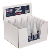 Sealey Super Glue Fast Setting 20g Pack of 20 SCS302 Sealey - Dynamic Drive