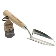Draper Heritage Stainless Steel Hand Trowel with Ash Handle 99023 Draper - Dynamic Drive