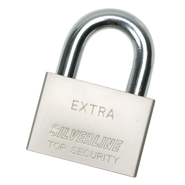 Silverline Steel Padlock 40mm Silverline - Dynamic Drive