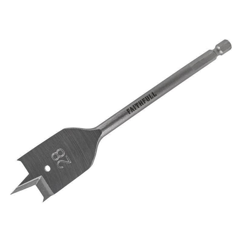 Faithfull Flat Bit 28mm Faithfull - Dynamic Drive