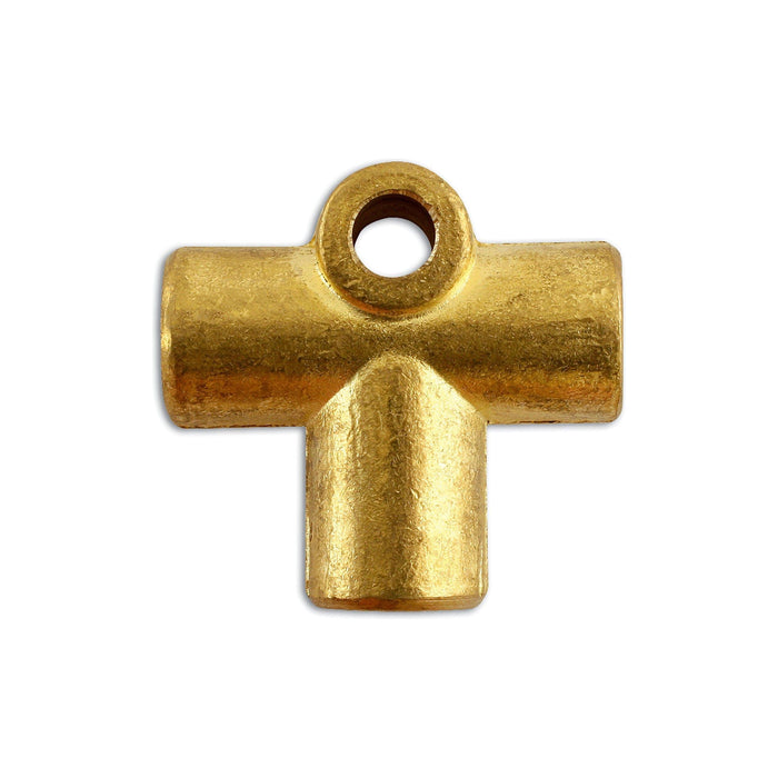Connect 3 Way Brake Tube Connector 3/8 UNF x 24 TPI 5pc 31196 Tool Connection - Dynamic Drive